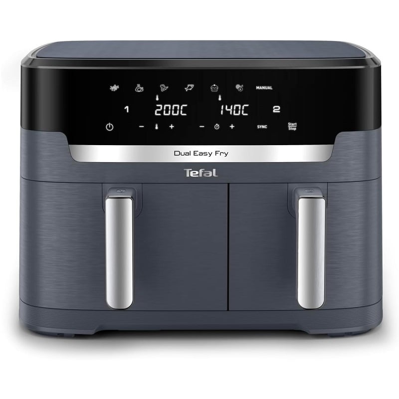 Tefal EY942HE0 11L Air Fryer, Dual Drawer